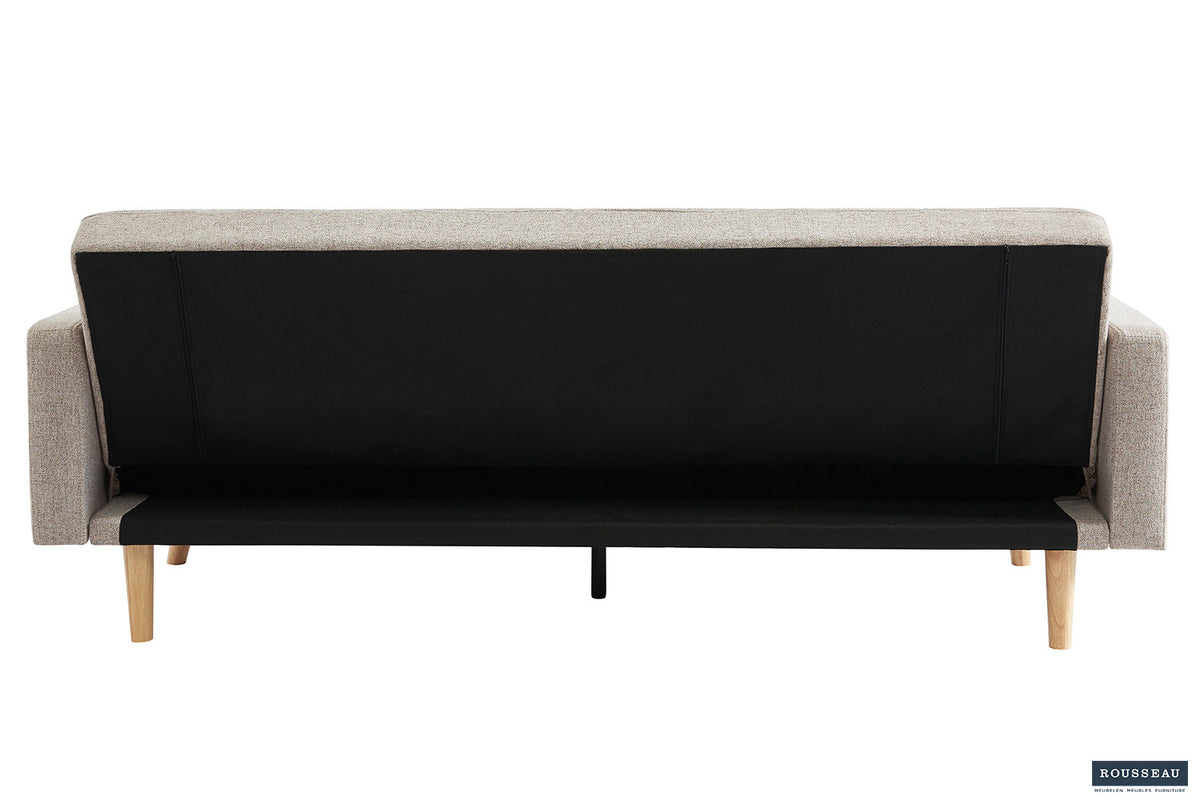 Rousseuau - Slaapbank Adana - Stof Davis Neve 13 Beige - 84x214x84 cm