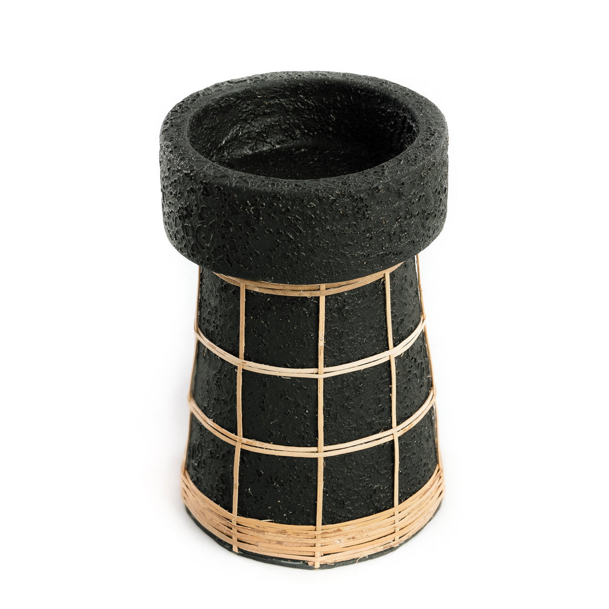 BB - Bougeoir The Serene - Aspect Naturel Noir - L