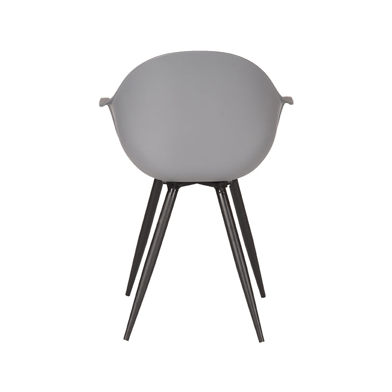 LABEL51 Chaise de salle à manger Luca - Anthracite - Plastique