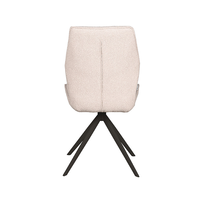 LABEL51 Chaise de salle à manger Comfy - Naturel - Bouclé