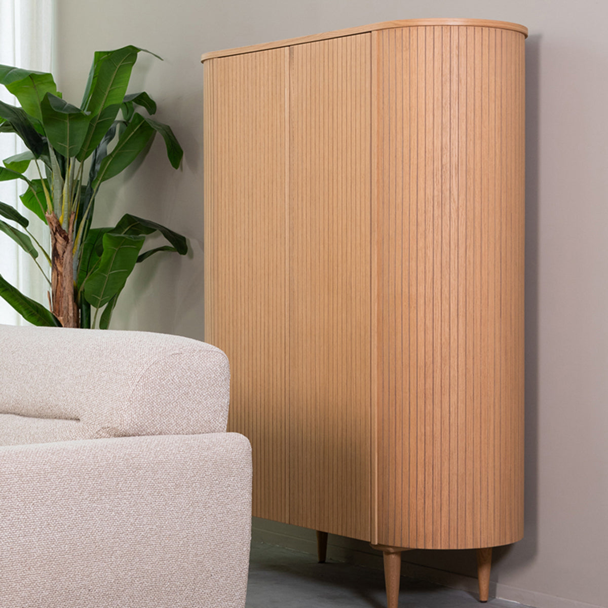 LABEL51 Bergkast Oliva - Naturel - Eiken