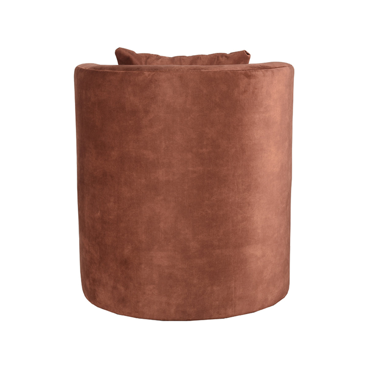LABEL51 - Fauteuil Evy - Rouille - Velours