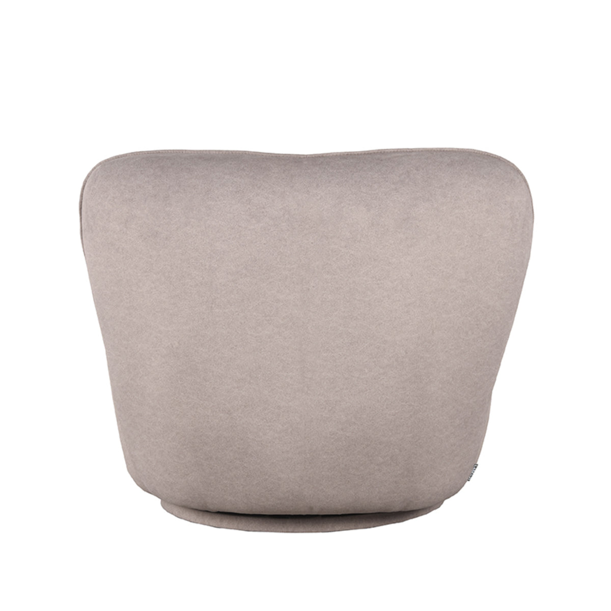 LABEL51 - Fauteuil Bunny - Taupe - Microfibre