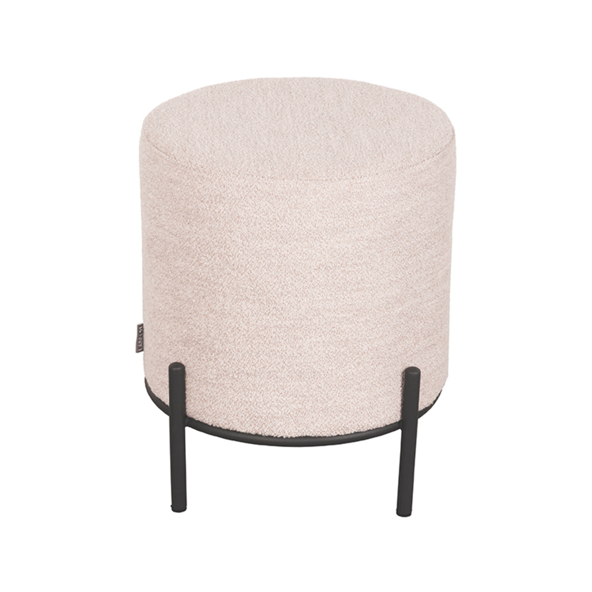 LABEL51 Pouf Troy - Naturel - Bouclé - M
