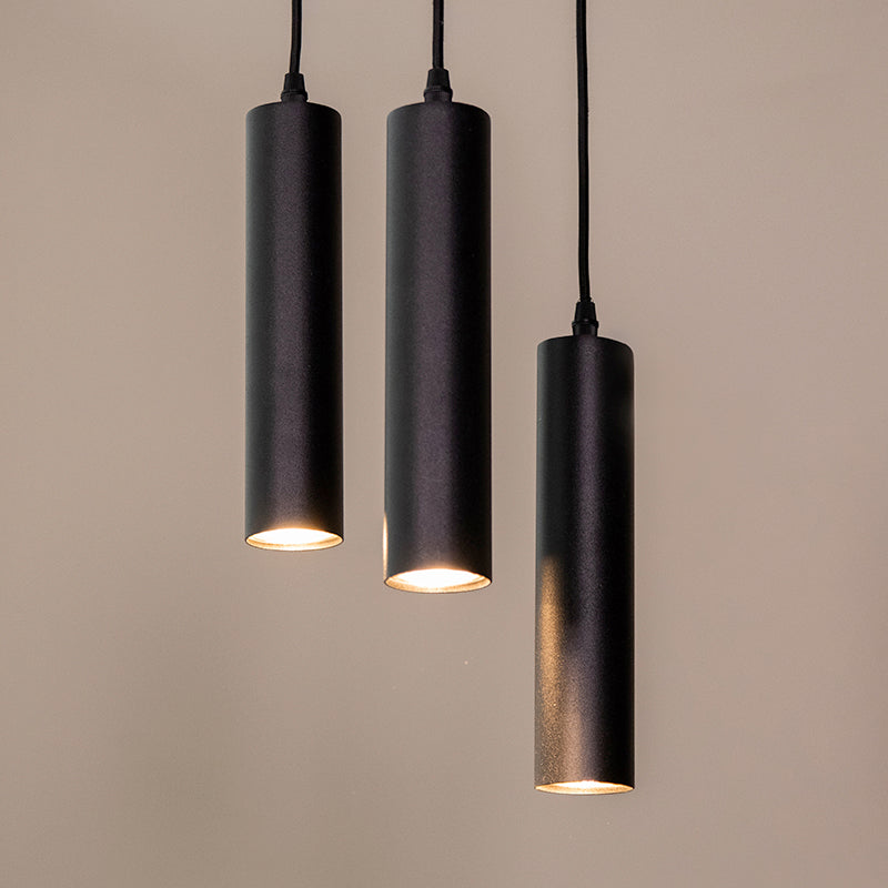 LABEL51 Suspension Ferroli - Noir - Métal - 3 lumières