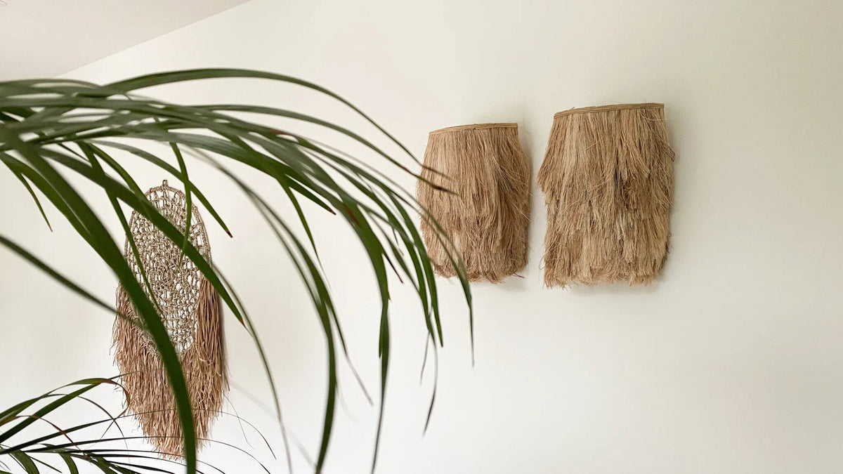 BB - Applique murale Abaca - Aspect naturel - S