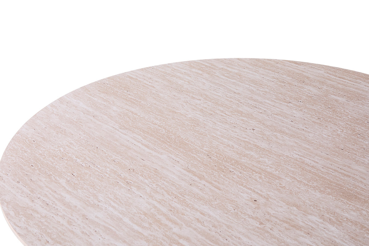 Salontafel 'Lagos' 120 cm Ovaal Decor Travertin Beige