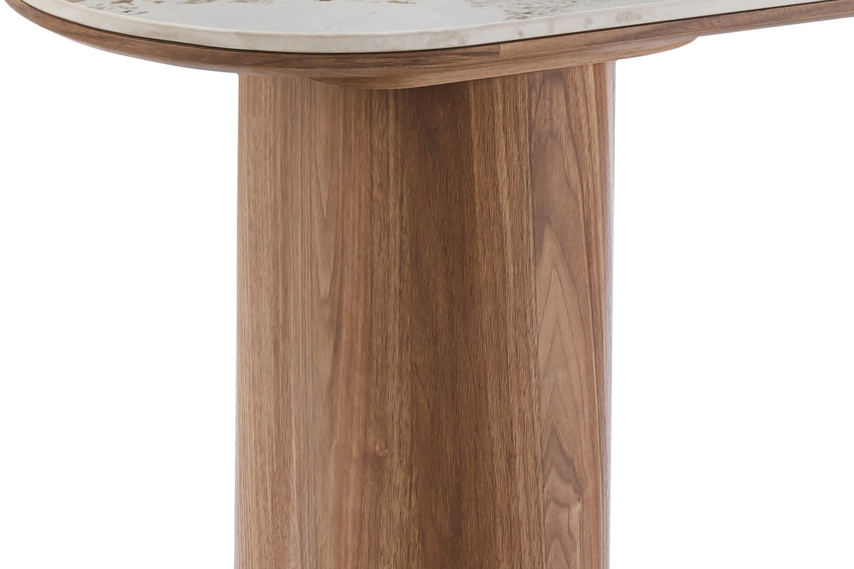 NIEUW - Console 'Evora'  Glanzend Steen Pandora goudbruin