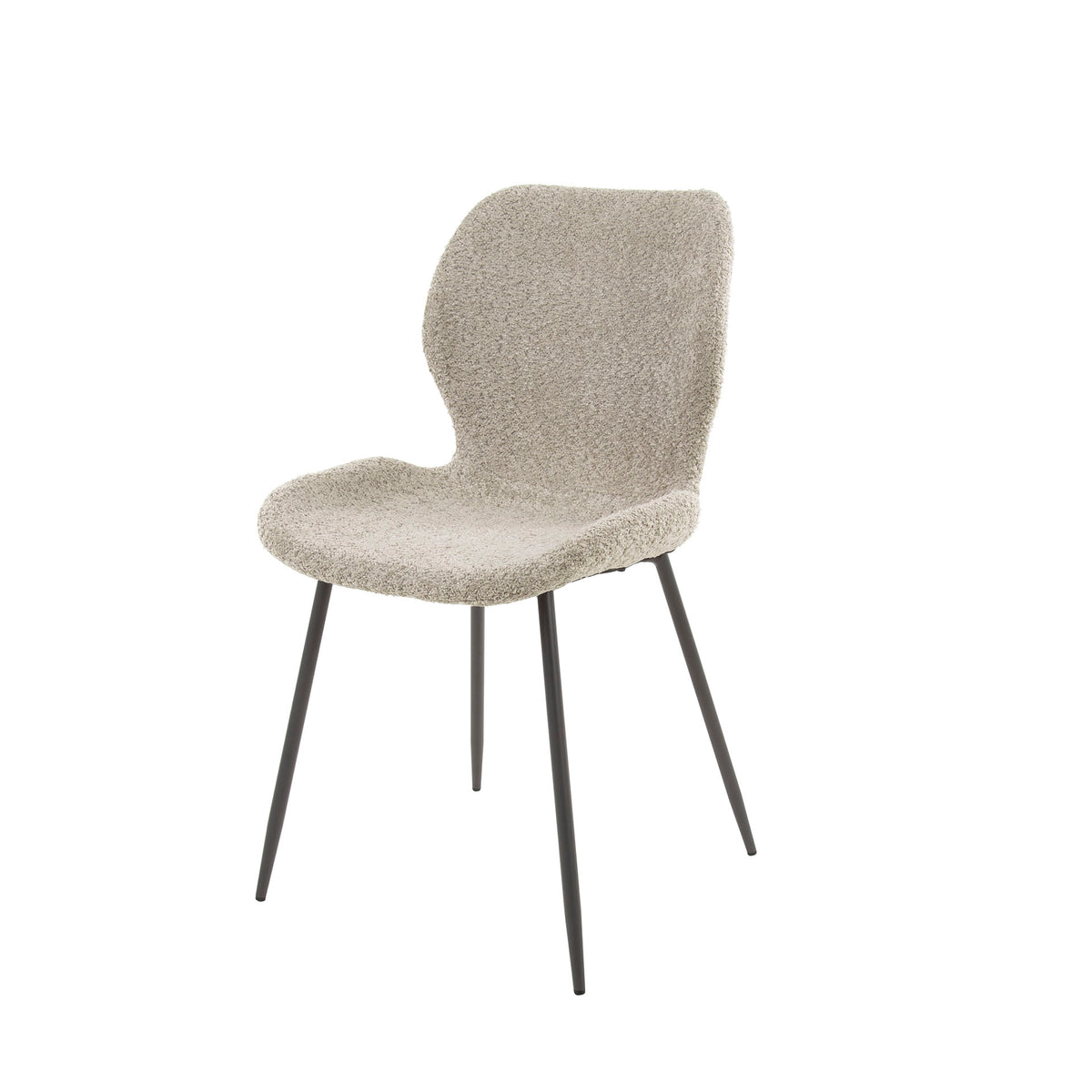 ZST - Eetkamerstoel Rondea 3738/54B – Bouclé zand