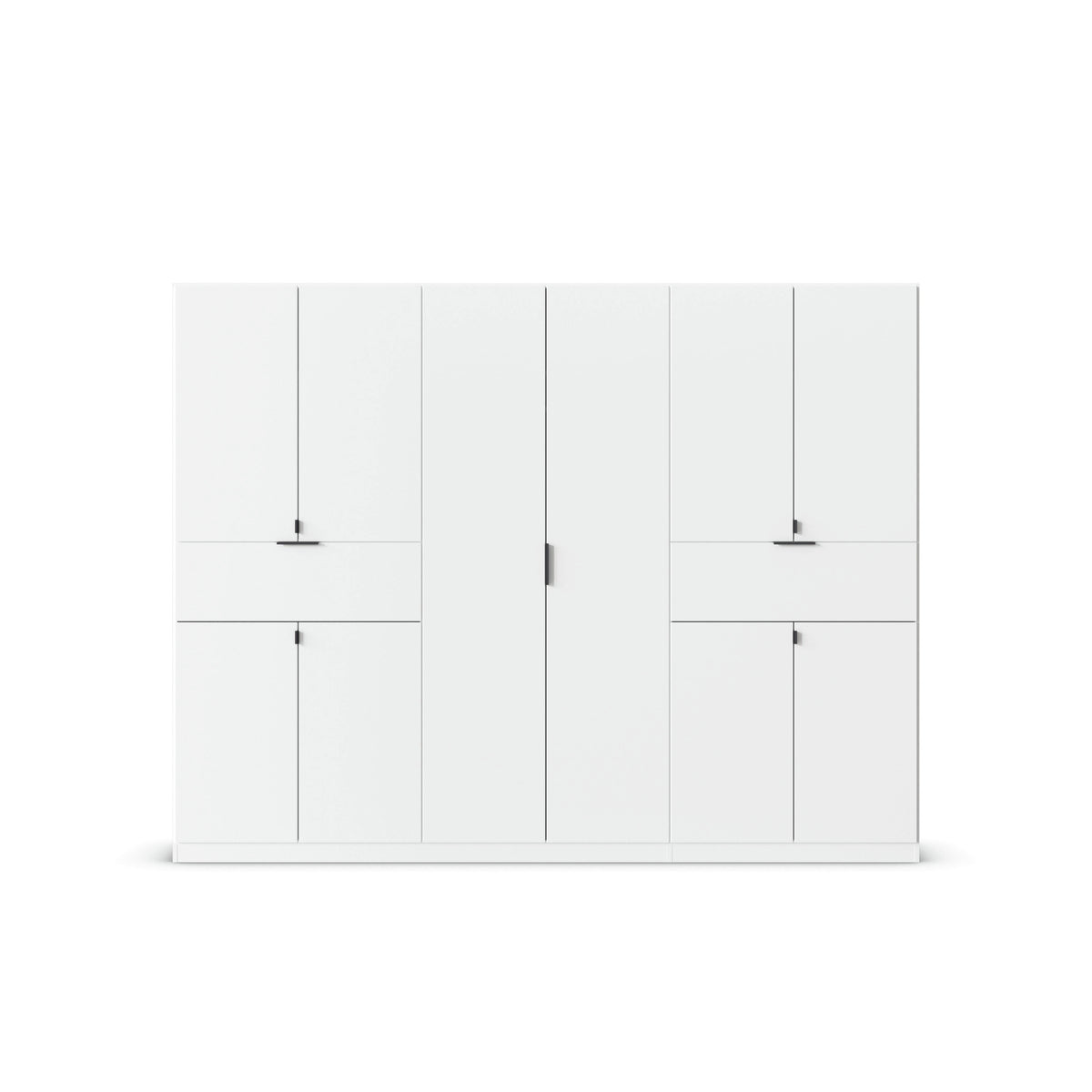 Armoire RAU - Ticao - Décor blanc – 271 x 210 x 54 cm