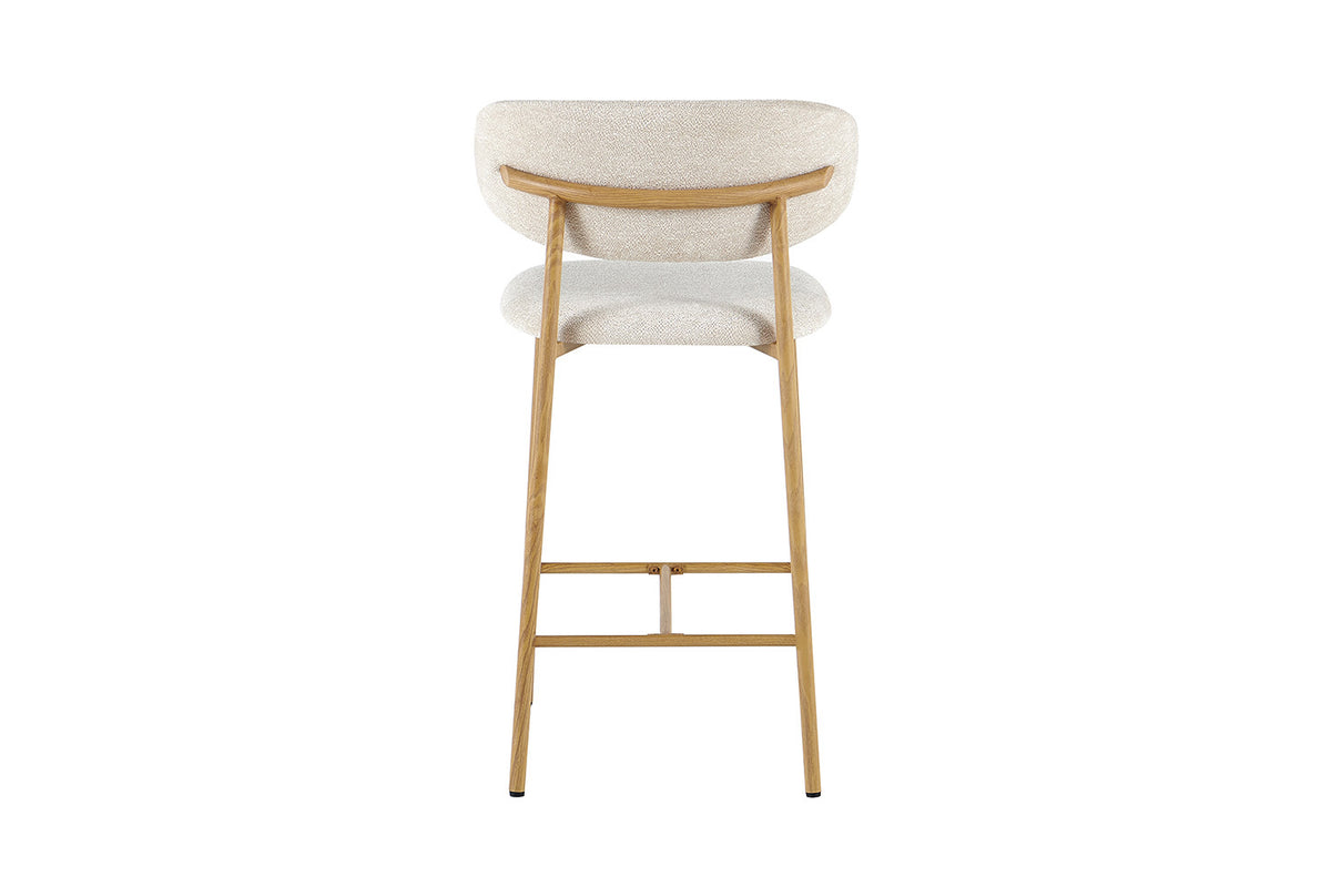 NIEUW - Counterstoel 'Coco' Naturel - Stof Raven 24 Beige