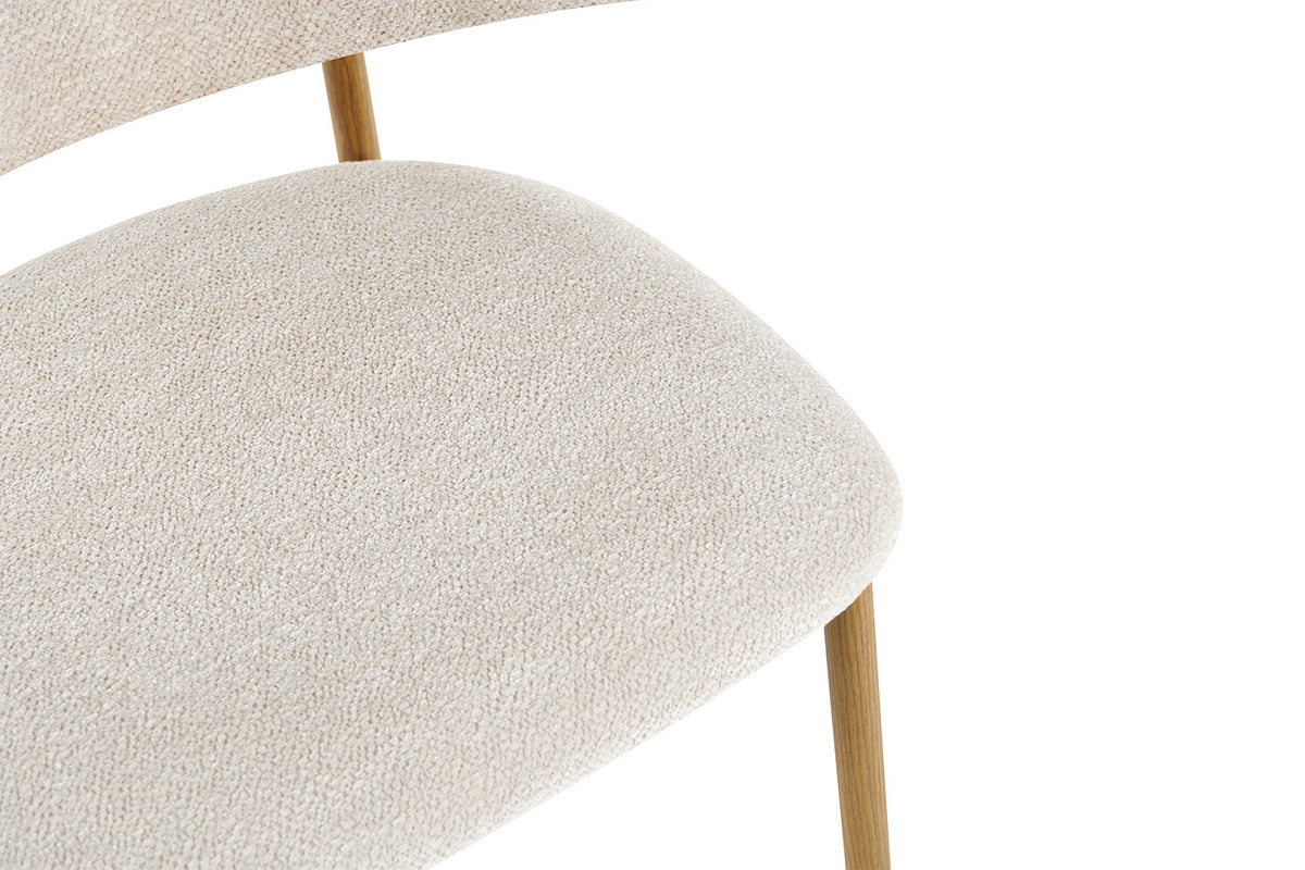 NIEUW - Counterstoel 'Coco' Naturel - Stof Raven 24 Beige