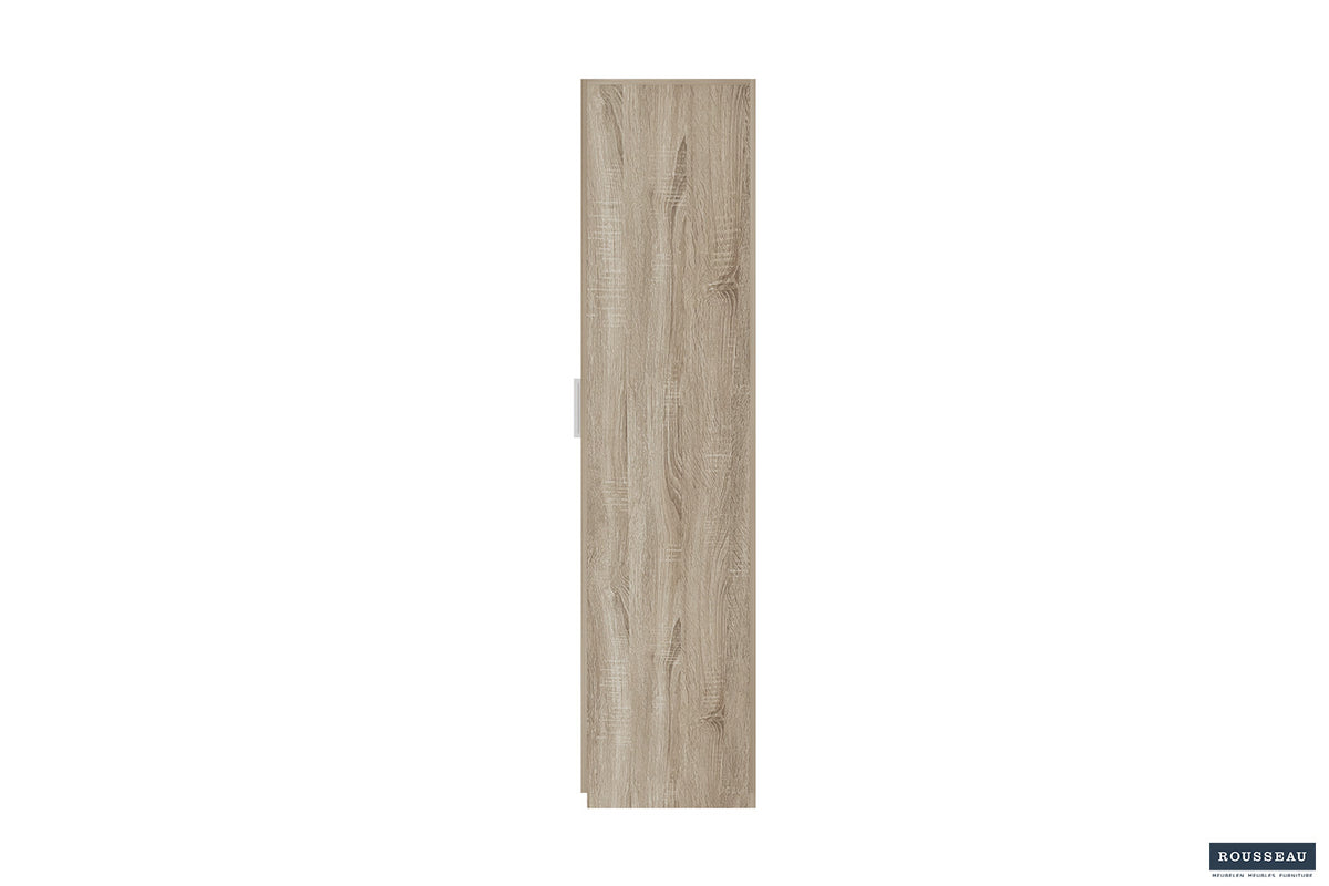 Armoire de rangement « Mike » 120 cm 3 portes Sonoma
