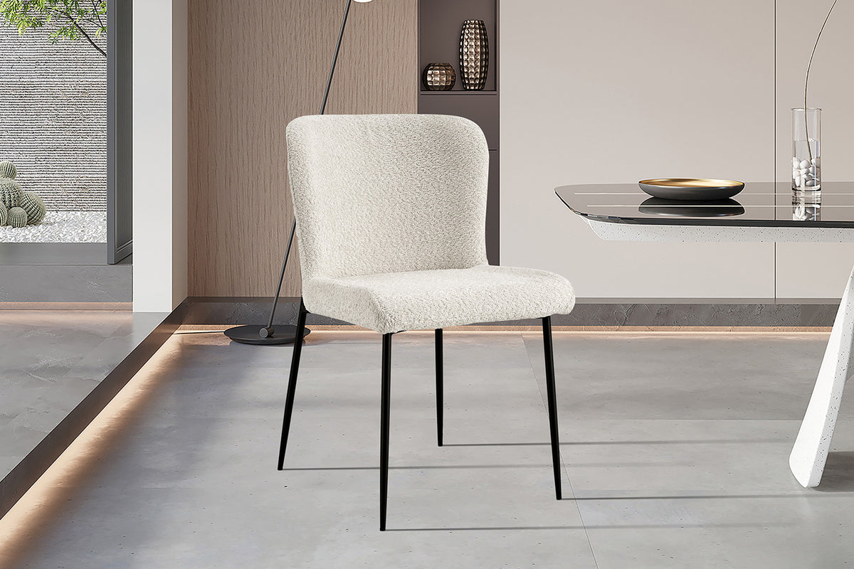 Rousseau - Stoel Lisa Boucle - Ecru - 85x50x62 cm