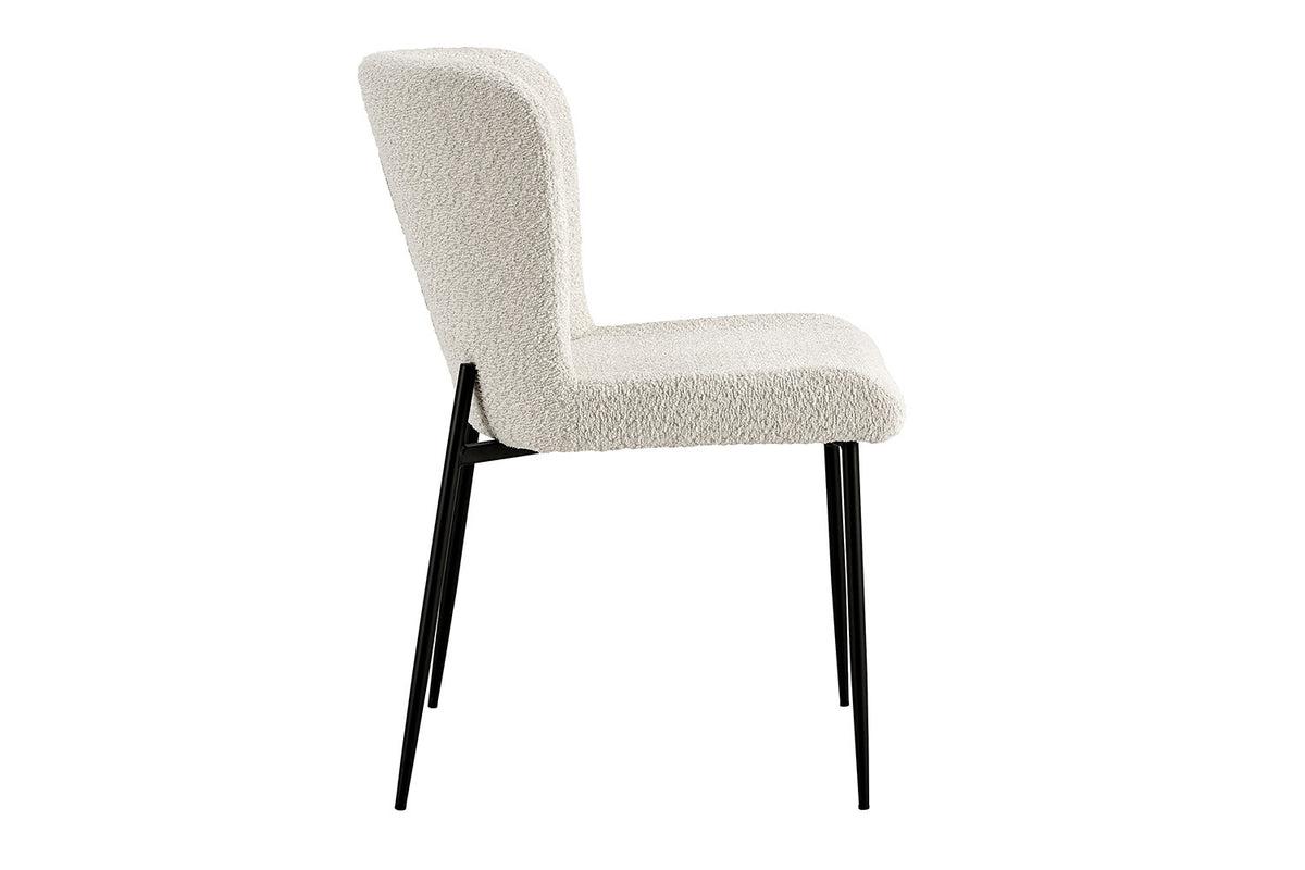 Rousseau - Stoel Lisa Boucle - Ecru - 85x50x62 cm