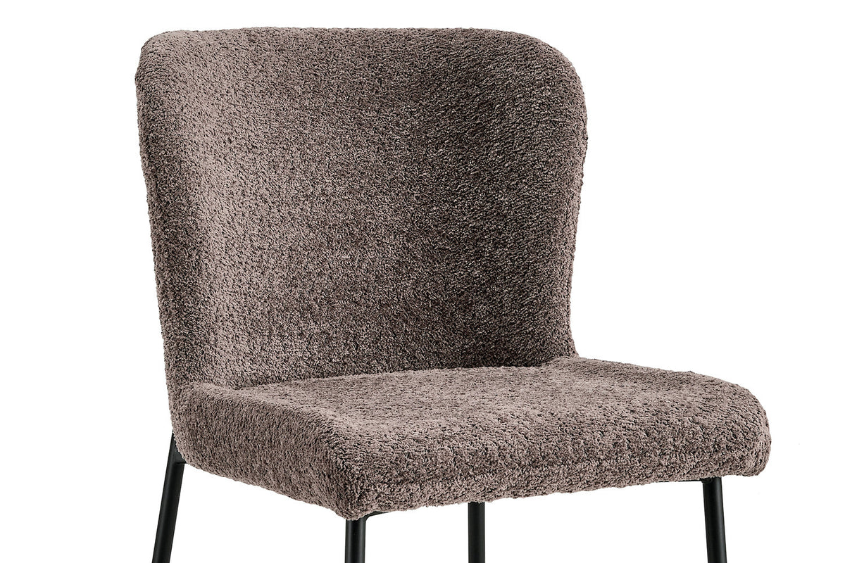 Rousseau - Stoel Lisa Boucle - Zand - 85x50x62 cm