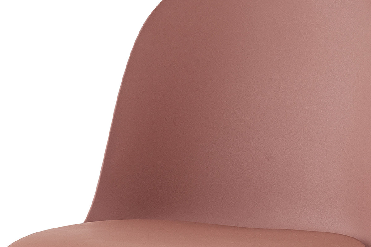 Rousseau - Stoel Jasmin Zitting PP - PU Terracotta - 81x51x44 cm
