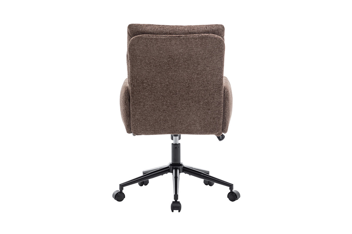 Bureaustoel 'Aimé' Stof Fabb Raven 45 Bruin