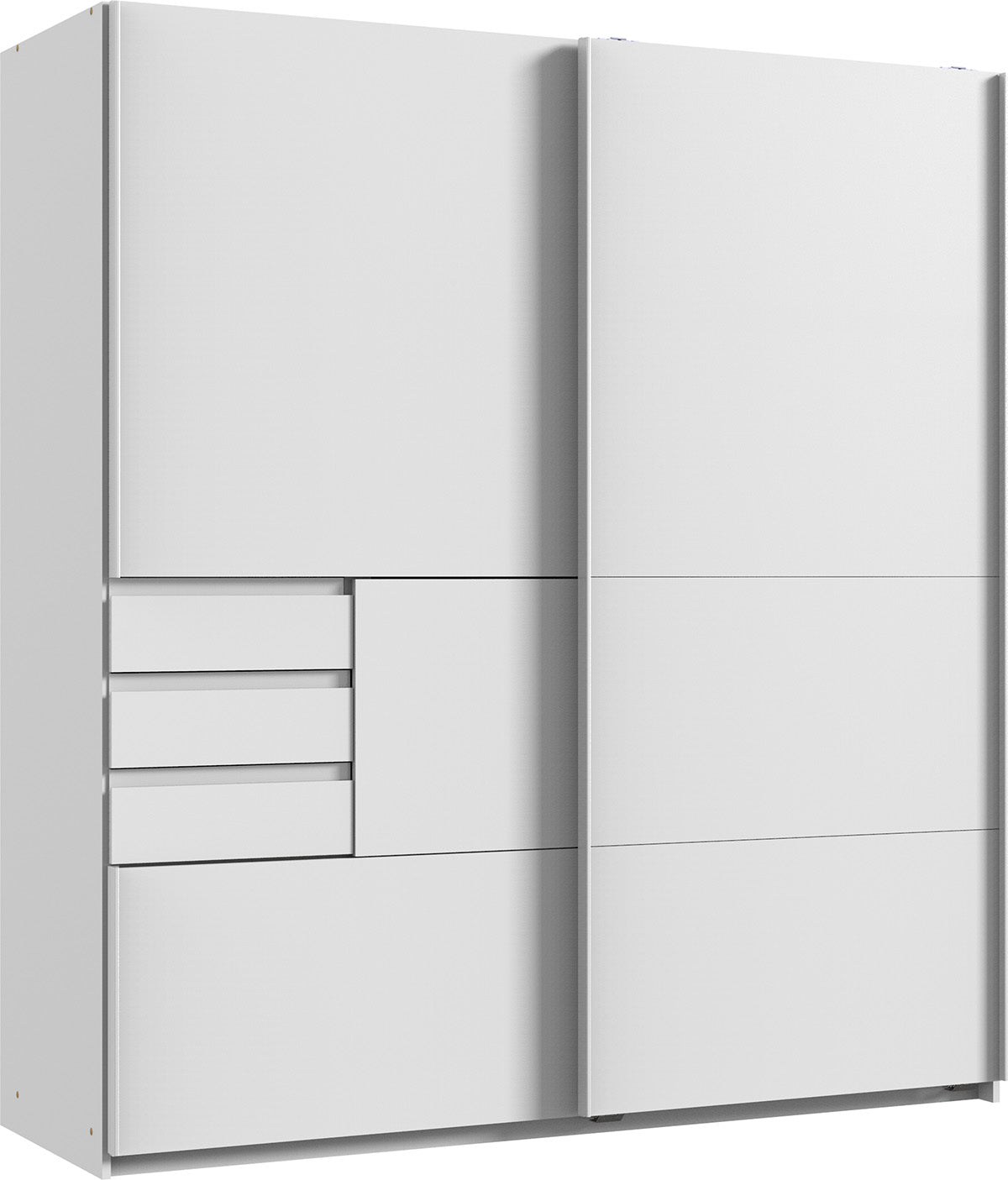 Wimex - Kleerkast Bamberg - X12764 - Wit - 180x198x65cm
