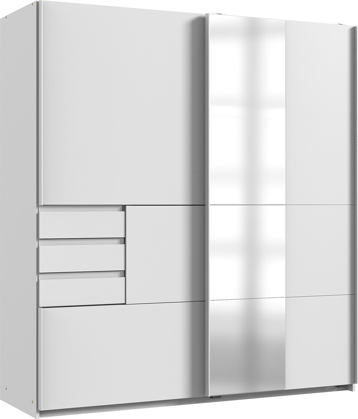 Wimex - Armoire Bamberg - X12765 - Blanc - 180x198x65cm