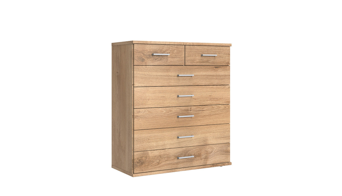 Wimex - Commode Click - 133319 - Planches de chêne - 91x106x40cm