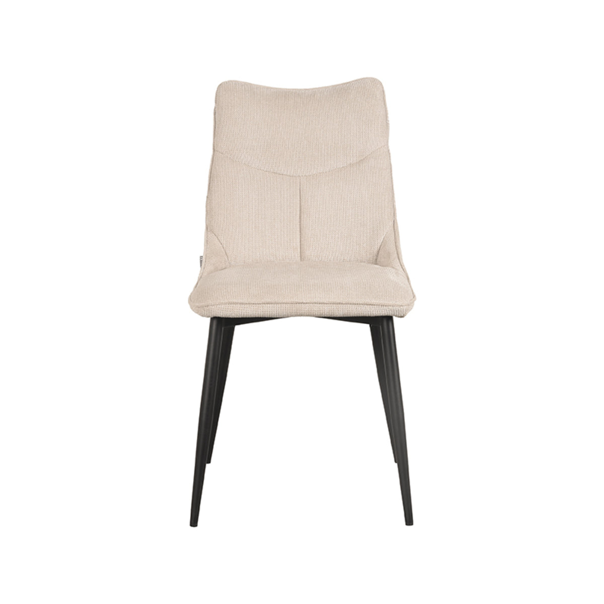 LABEL51 Chaise de salle à manger Riv - Naturel - Synthétique