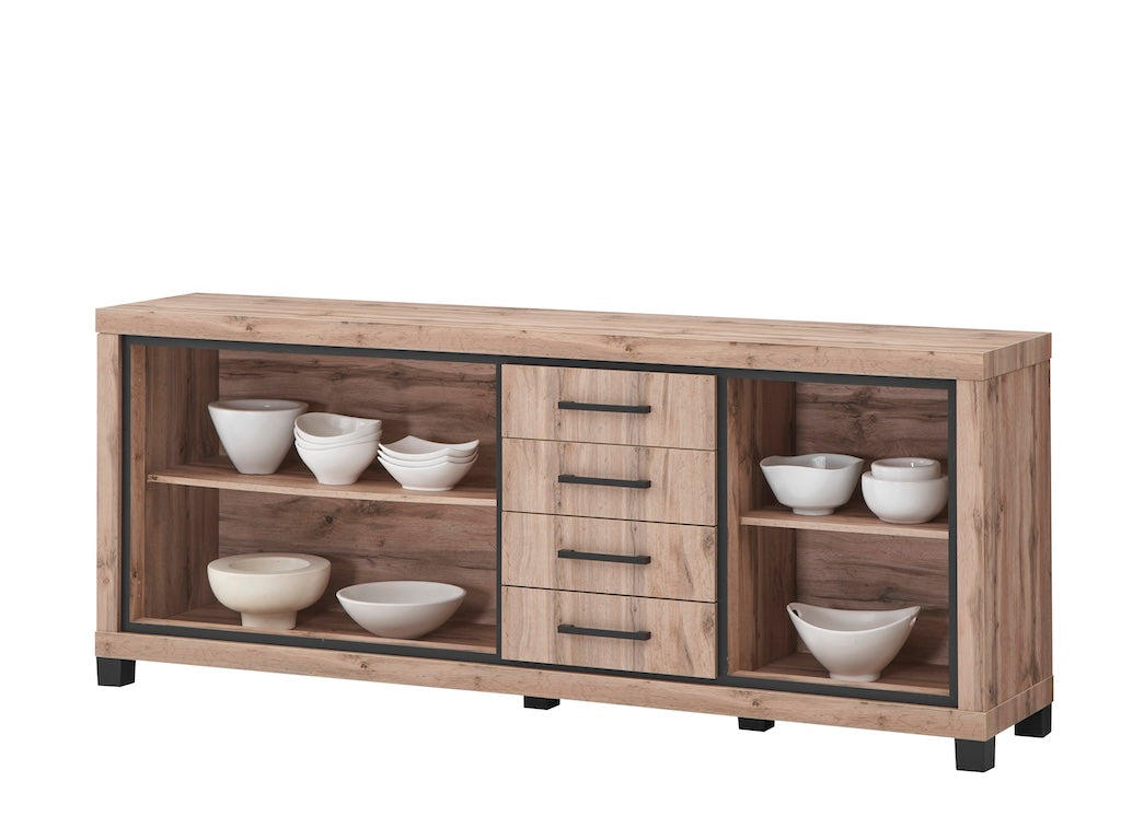 TYC - Enfilade Olivier - Chêne Canadien - 225x90x45cm