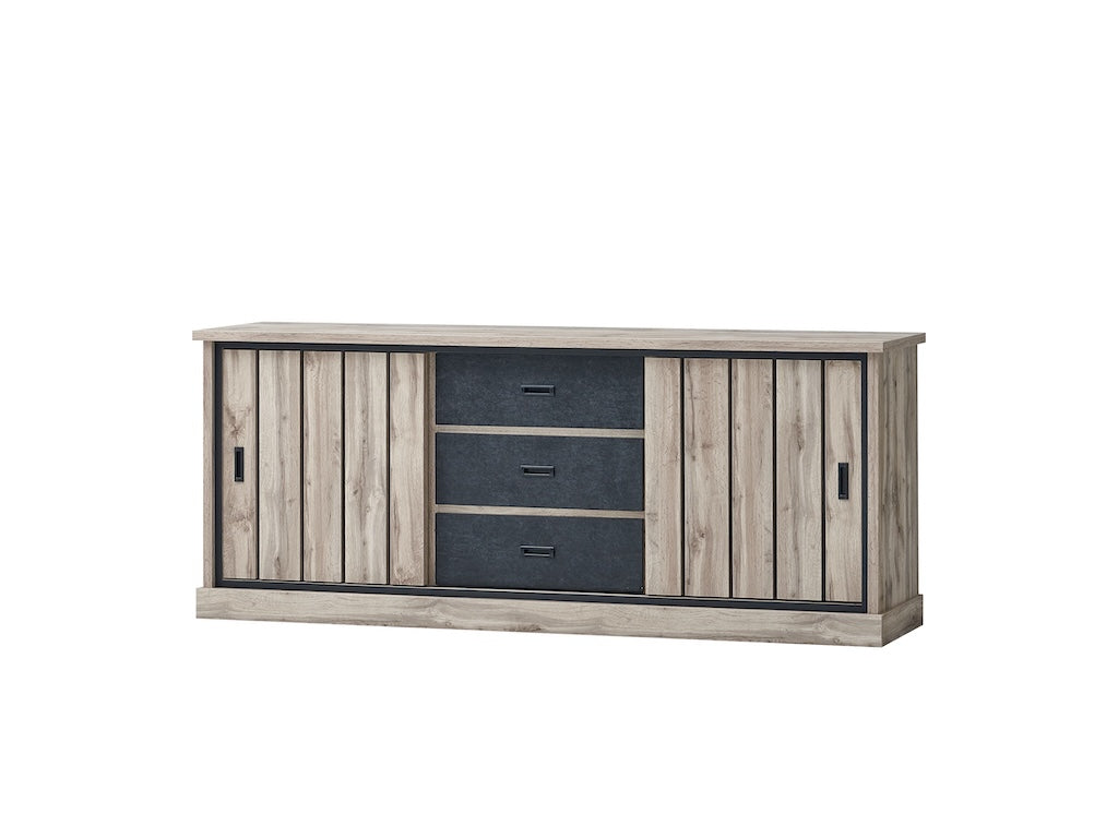 TYC - Buffet Oriana - Chêne Canada - 225x90x45cm