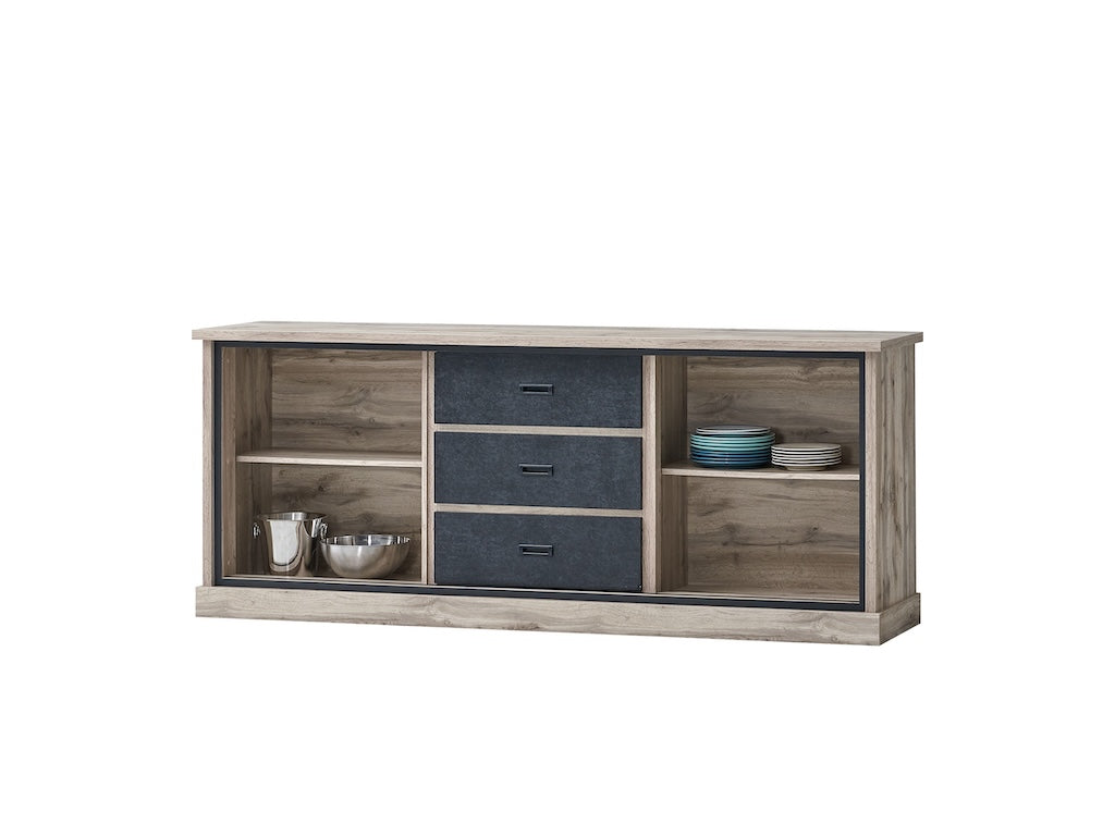 TYC - Buffet Oriana - Chêne Canada - 225x90x45cm