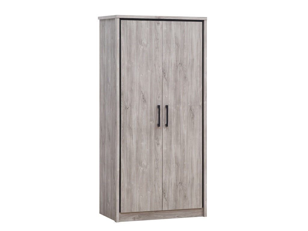 TYC - Kleerkast 2D Oona  - New Grey Oak - 100x208x55cm