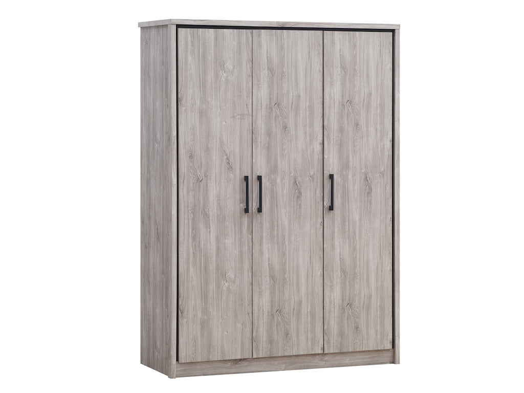 TYC - Kleerkast 3D Oona - New Grey Oak - 150x208x55cm