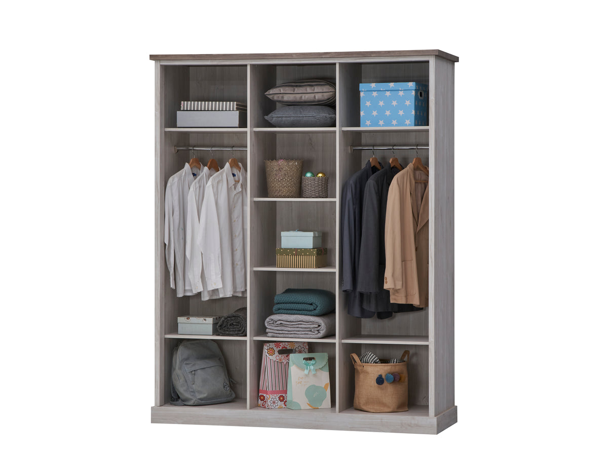 TYC - Kleerkast Odette 3D - White Oak - 172x214x58cm