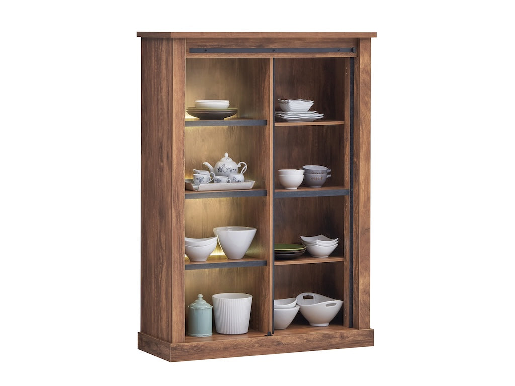 TYC - Eetkamer Orpheus - 3-delige set - Acacia-Black Concrete