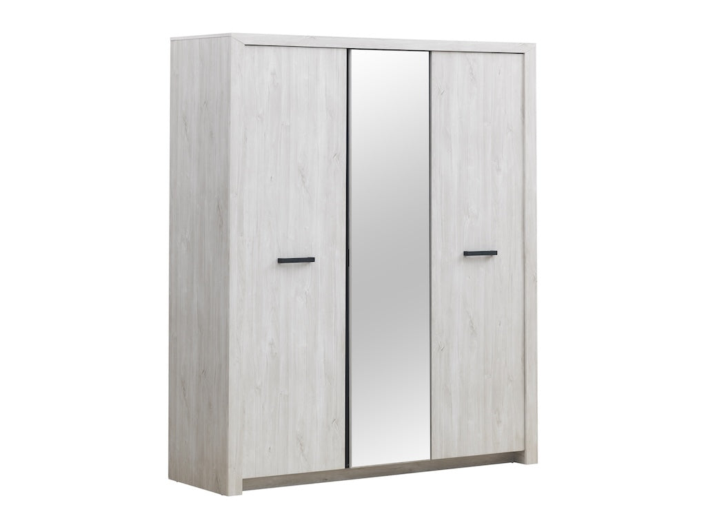 TYC - Kleerkast 3D Omari  - White Oak - 173,2x208x55cm