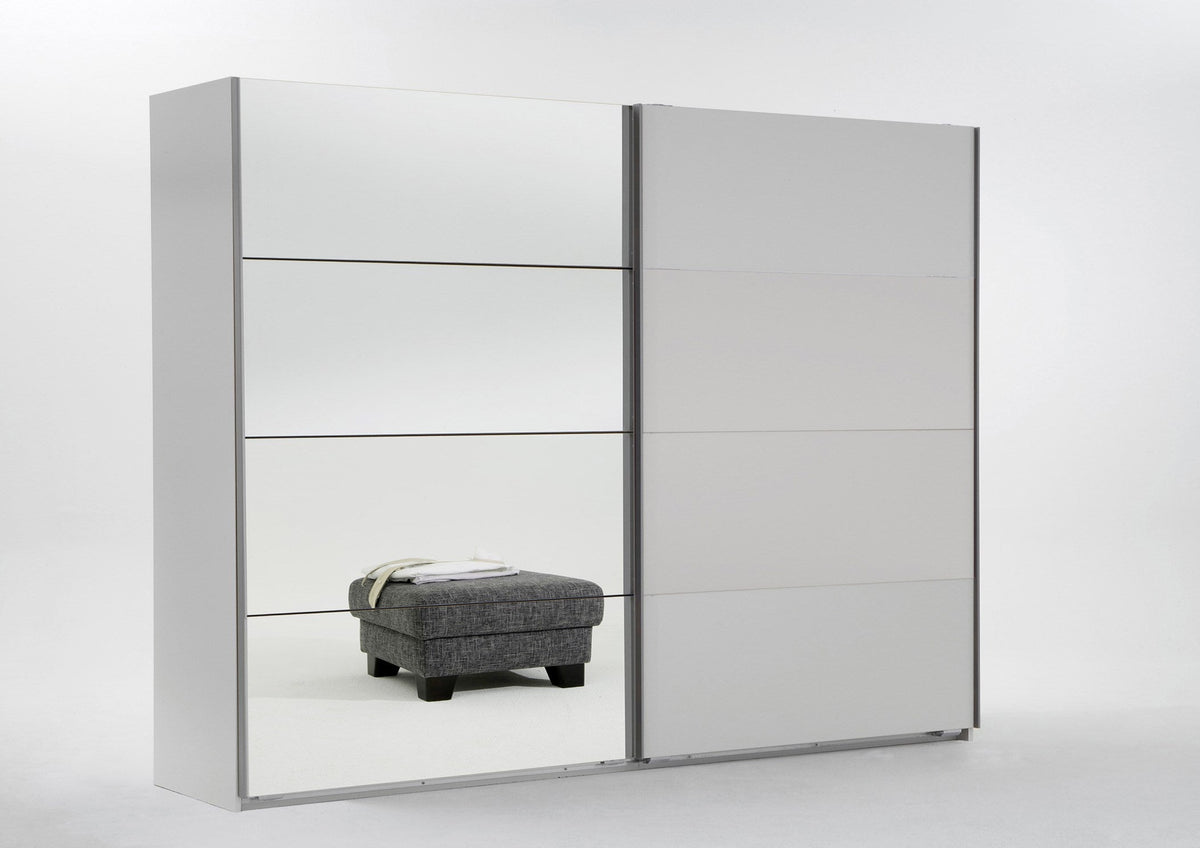 Wimex - Armoire Ernie - 460791 - Blanc - 225x208x65cm