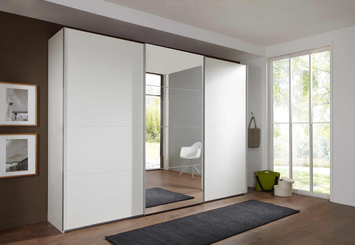 Wimex - Armoire Ernie - 460796 - Blanc - 270x208x65cm