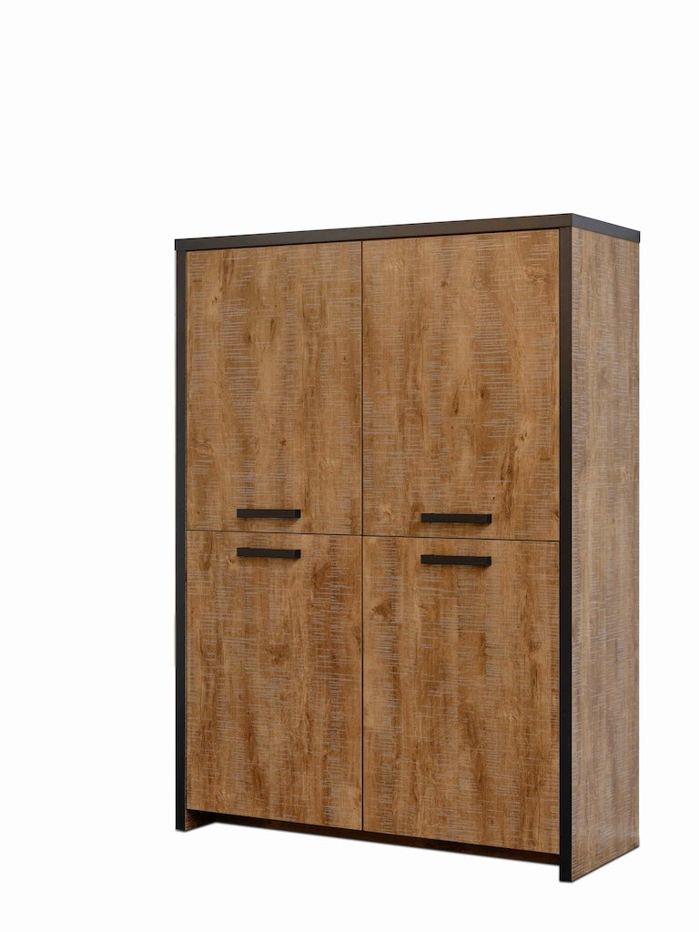 TYC - Barkast Odelinde - Industrial Oak - 116x160x45cm