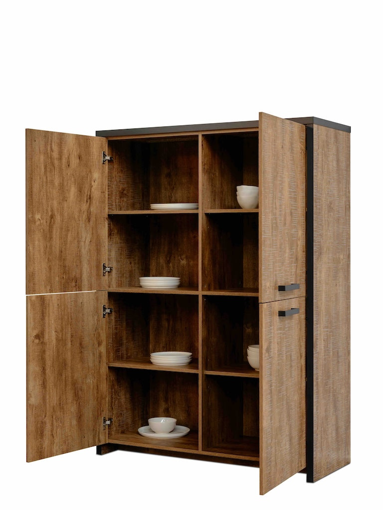 TYC - Barkast Odelinde - Industrial Oak - 116x160x45cm