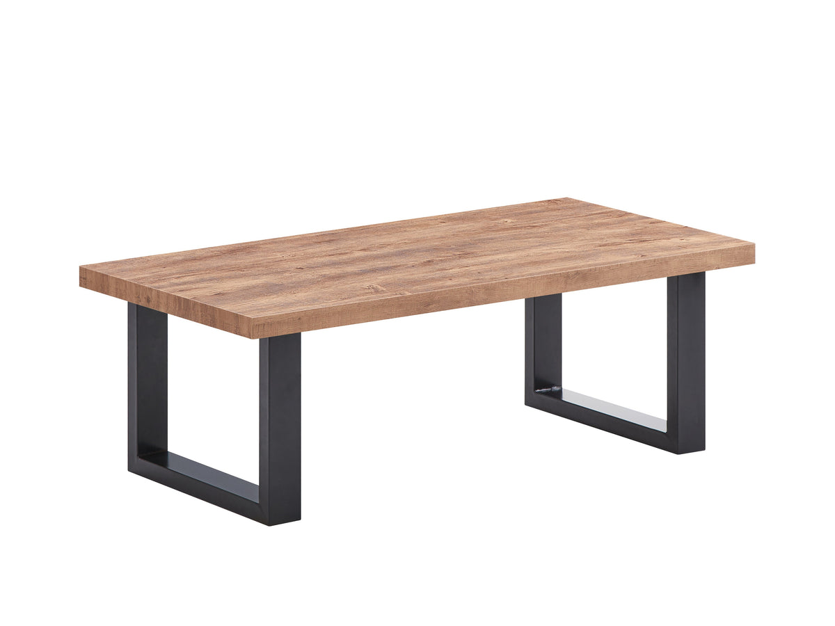 TYC - Tafel Osbert - U-poot - Industrial Oak - 220x76x95cm