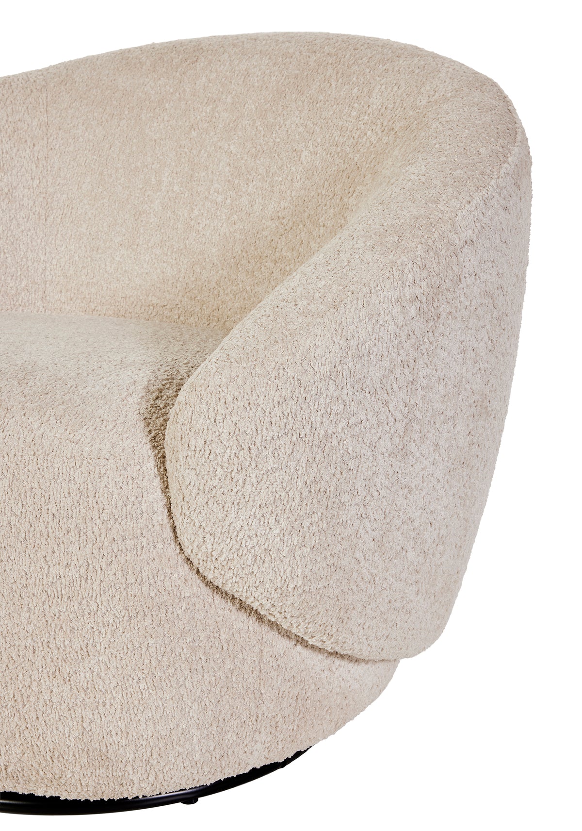GBO - Pouf Nepal - Wit - 89x81x76 cm