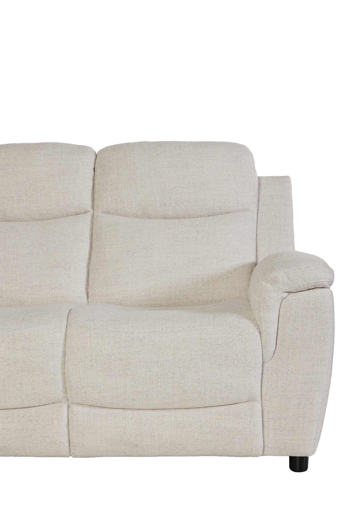 GBO - 2-zit Vast Orlanda - Stof Beige - 160x105x100 cm