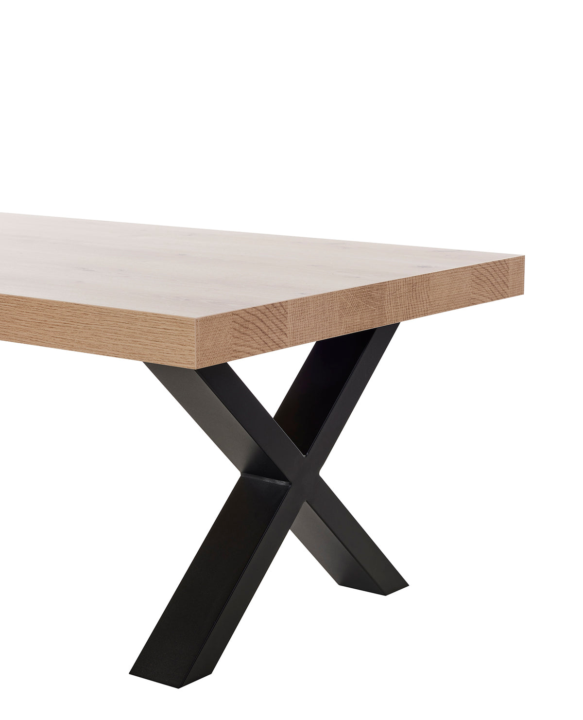 GBO - Table basse Uri - Pied A/U/X - Chêne Hudson - 130x68.0x46cm