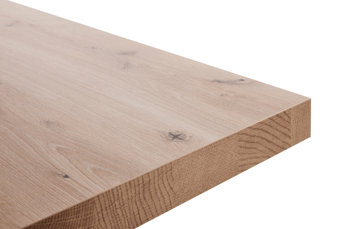 GBO - Table basse Uri - Pied A/U/X - Chêne Hudson - 130x68.0x46cm