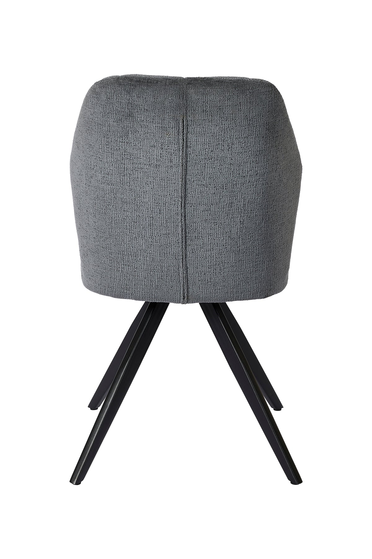 GBO - Eetkamerstoel ST2319-2 - Stof - Antraciet - 89x49x49 cm