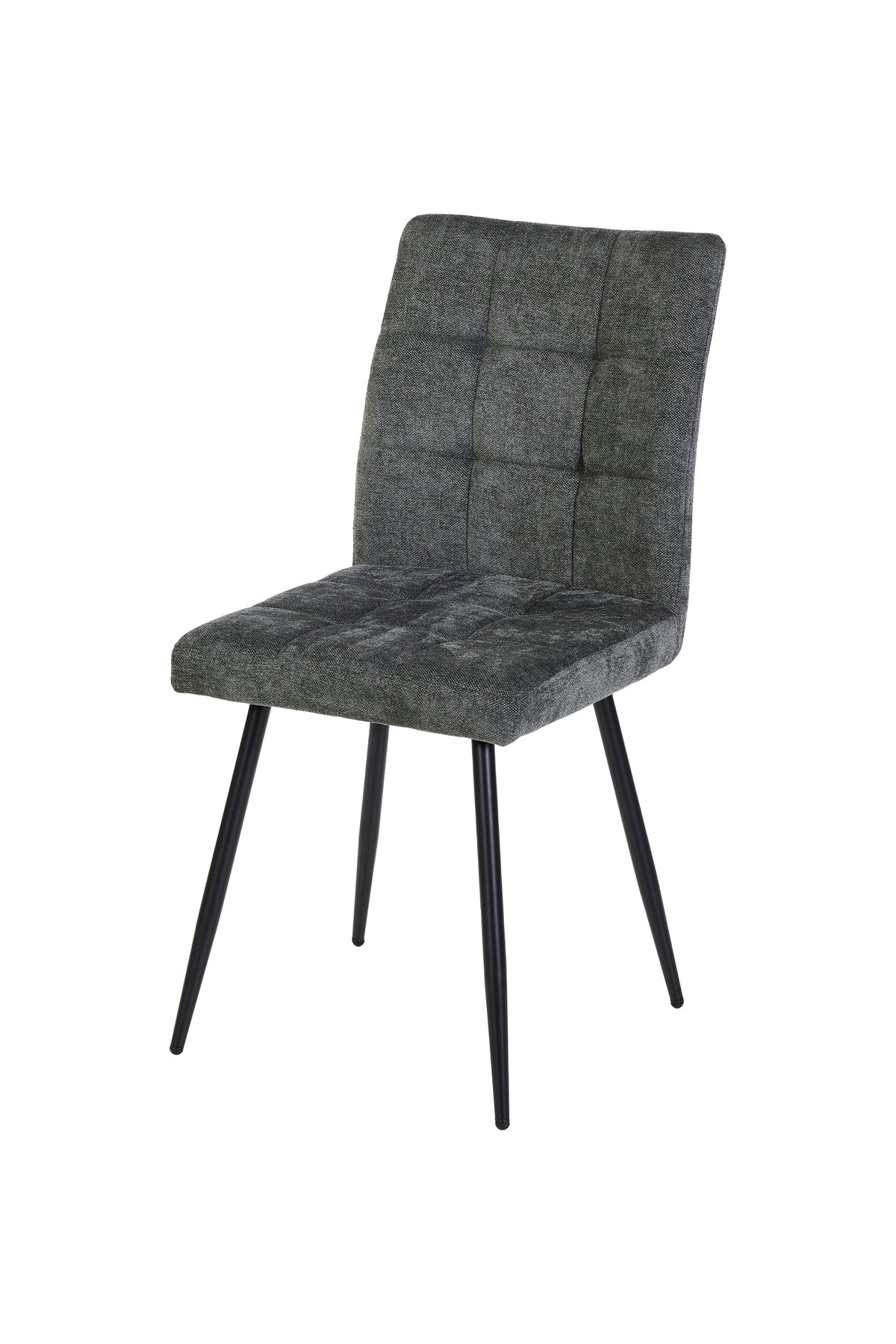 GBO - Eetkamerstoel ST2415 - Stof - Donkergrijs - 91x45x45 cm