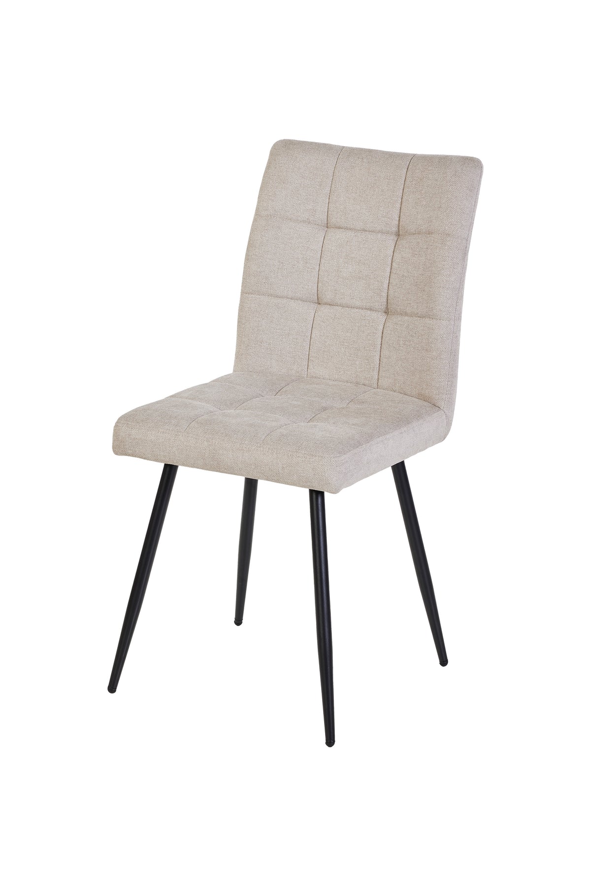 GBO - Eetkamerstoel ST2415 - Stof - Lichtbruin - 91x45x45 cm