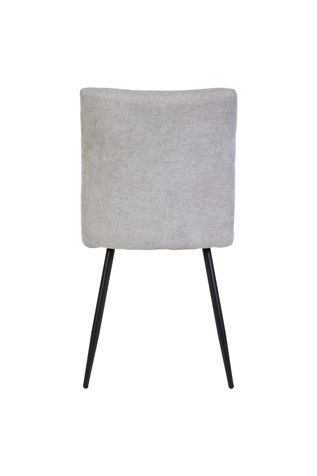 GBO - Chaise de salle à manger ST2415 - Tissu - Gris clair - 91x45x45 cm