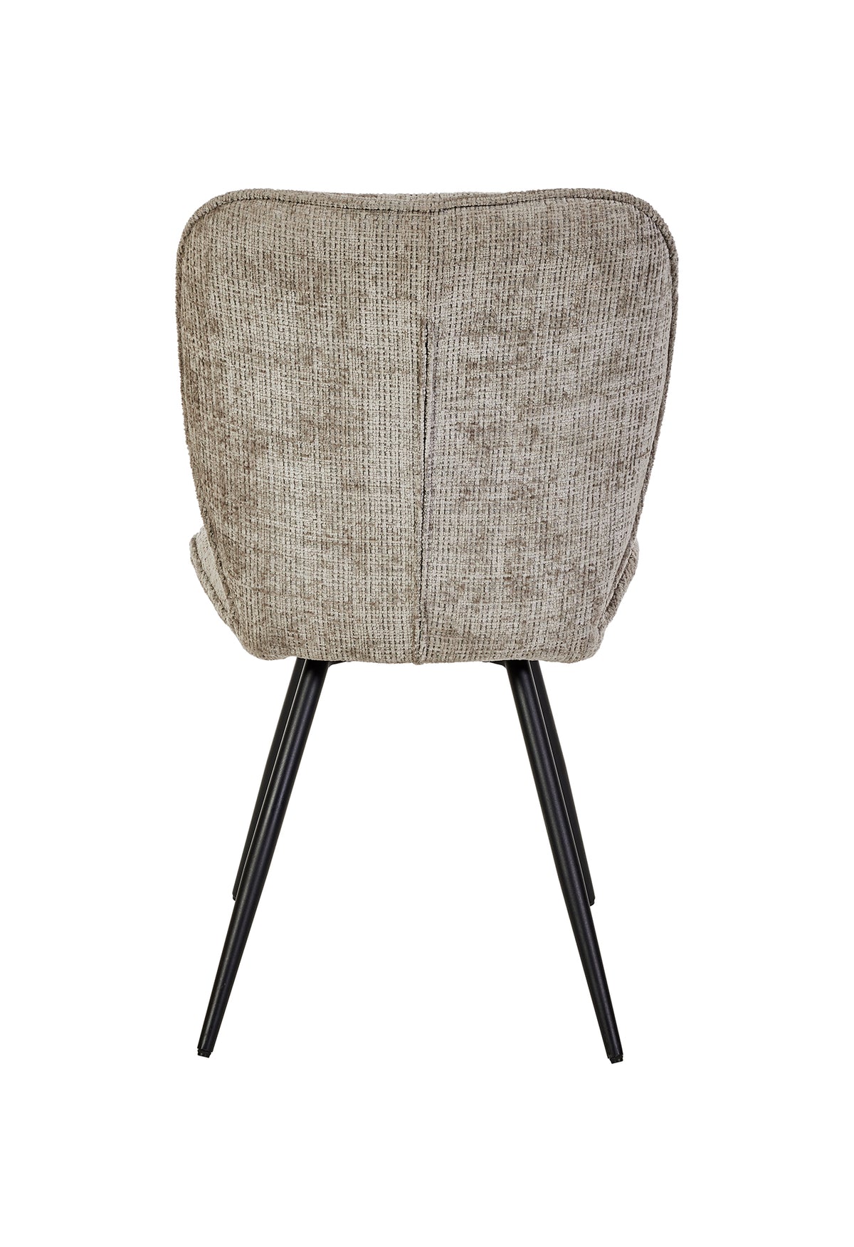 GBO - Eetkamerstoel ST2417 - Stof - Beige - 87x48x50 cm