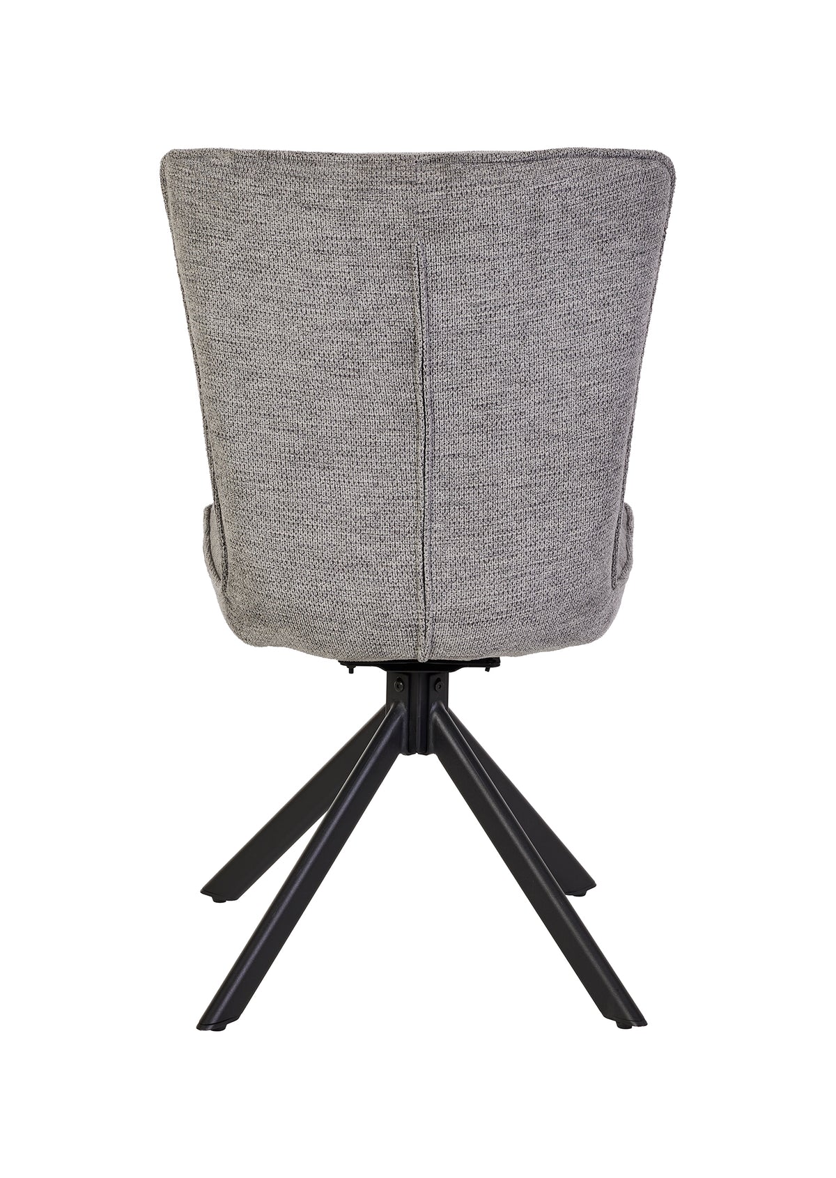 GBO - Eetkamerstoel ST2504 - Stof - Grijs -  91x47x47 cm