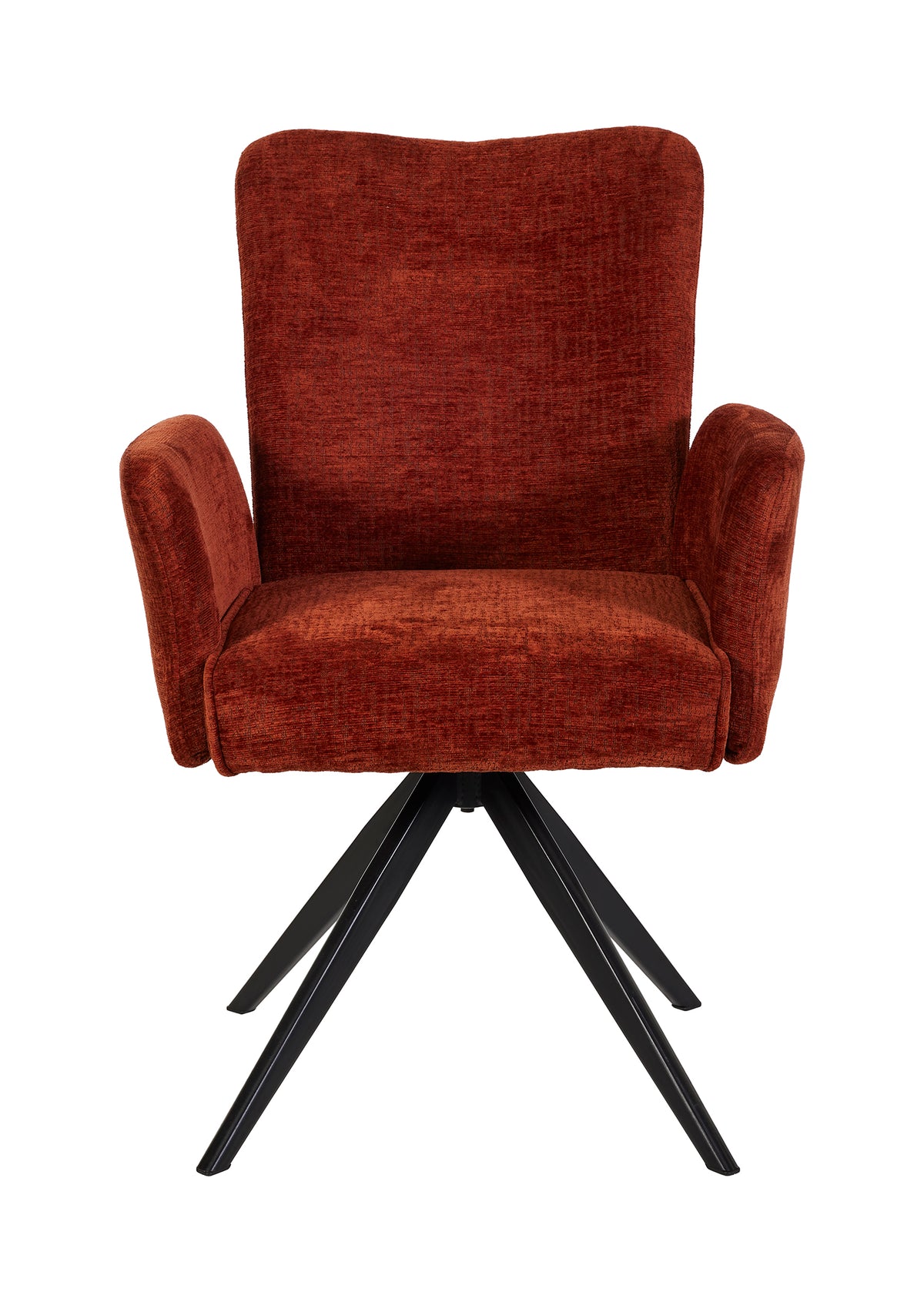 GBO - Eetkamerstoel ST2508 - Stof - Rouille - 88x49x49 cm